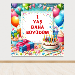1 YAŞ DAHA BÜYÜDÜM