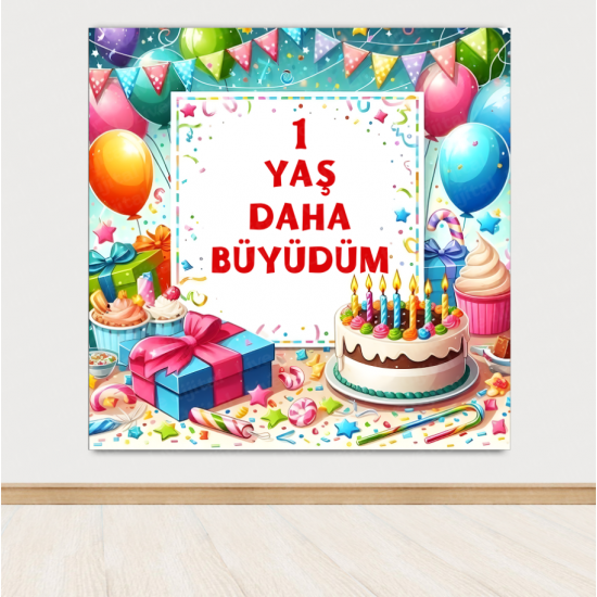 1 YAŞ DAHA BÜYÜDÜM