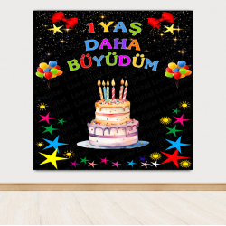 1 YAŞ DAHA BÜYÜDÜM