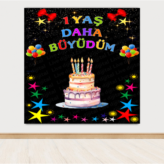 1 YAŞ DAHA BÜYÜDÜM